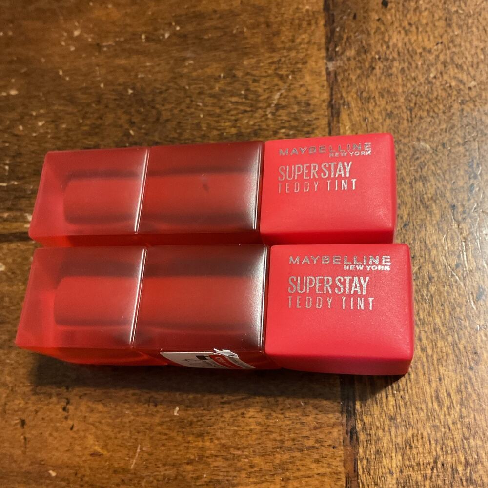 Maybelline Superstay Teddy Tint #35 July Forever Lot‎ Of 2